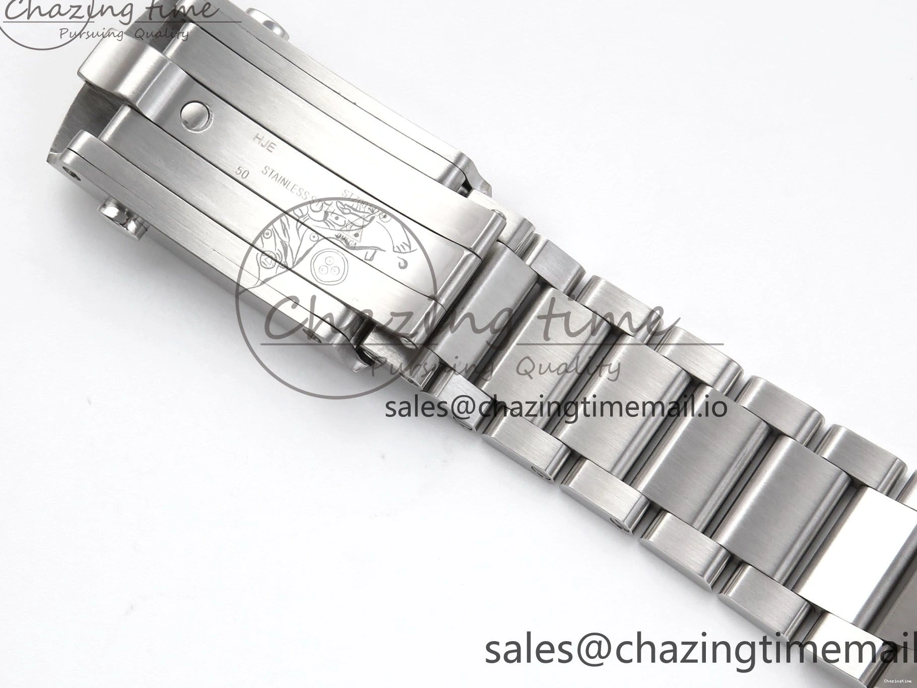 0523 Elegant Seamaster 300 Heritage SS VSF 1:1 Best Edition Blue Dial on SS Bracelet A 7701
